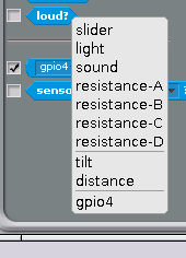 Scratch sensing blocks