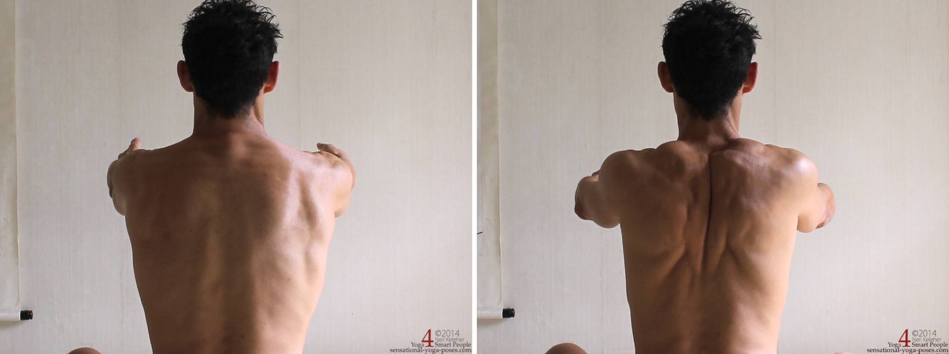 Protraction and Retraction with Arms Forwards