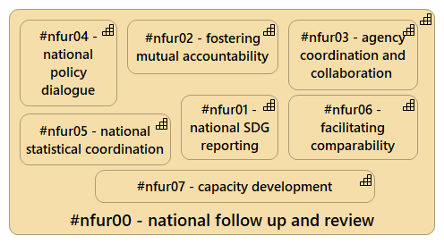 The pillars of National Follow Up and Review processes (NFUR)