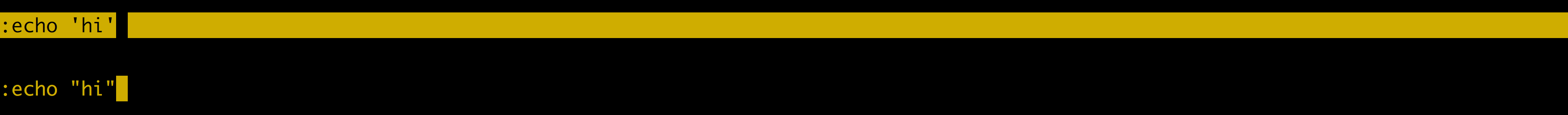 Top: default scheme for prompt. Bottom: newly-styled.