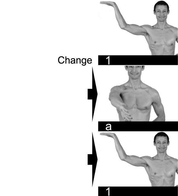 Change between 1 and a. 