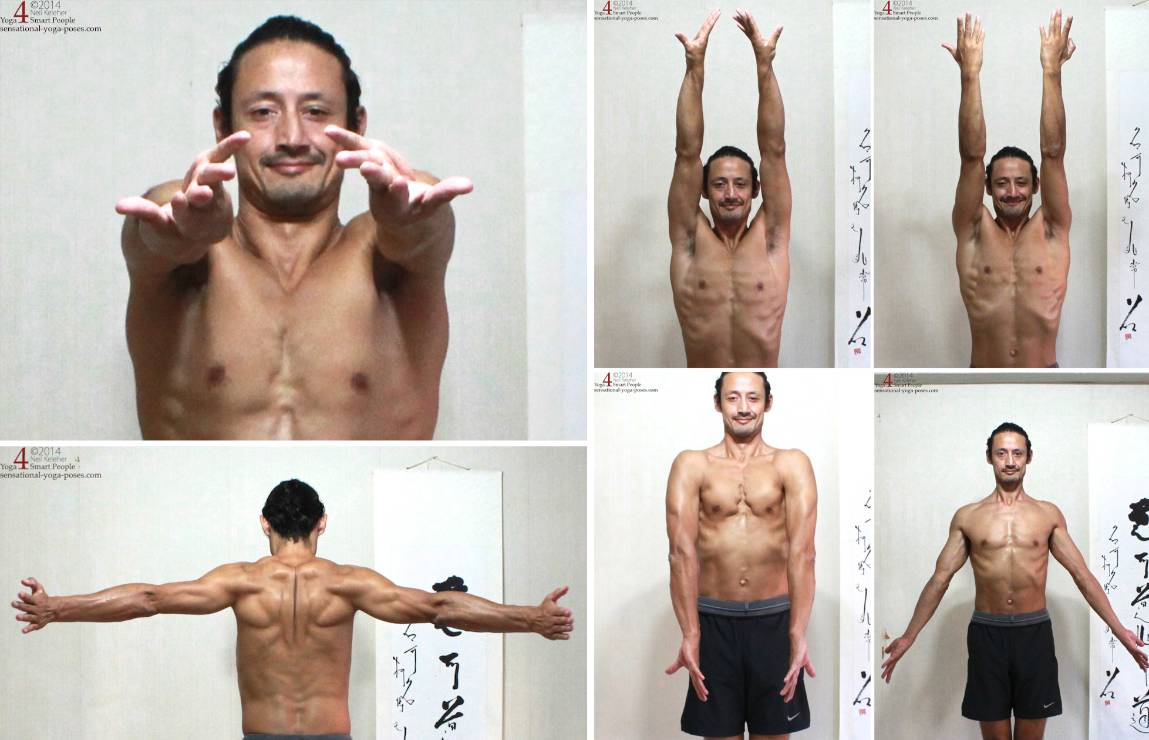 Warm ups for positions c through d.