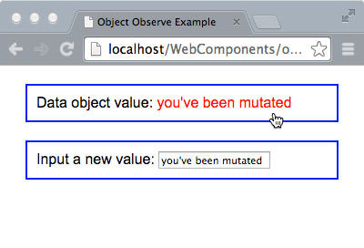 After the user has changed the data object value.