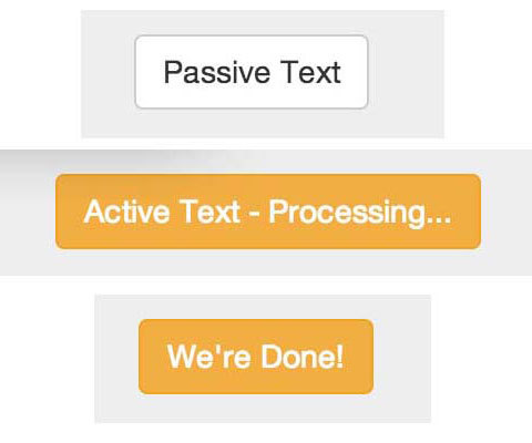 Various states of our smart button