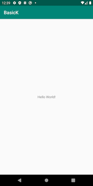 Exemplo de tela de um aplicativo