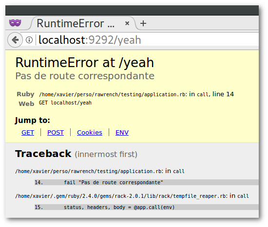 Quand la route n'existe pas