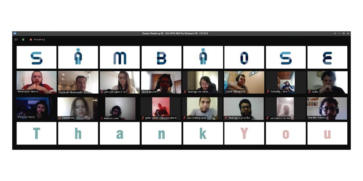 Some members of the Simbiose's team. Thank you for supporting our initiative!