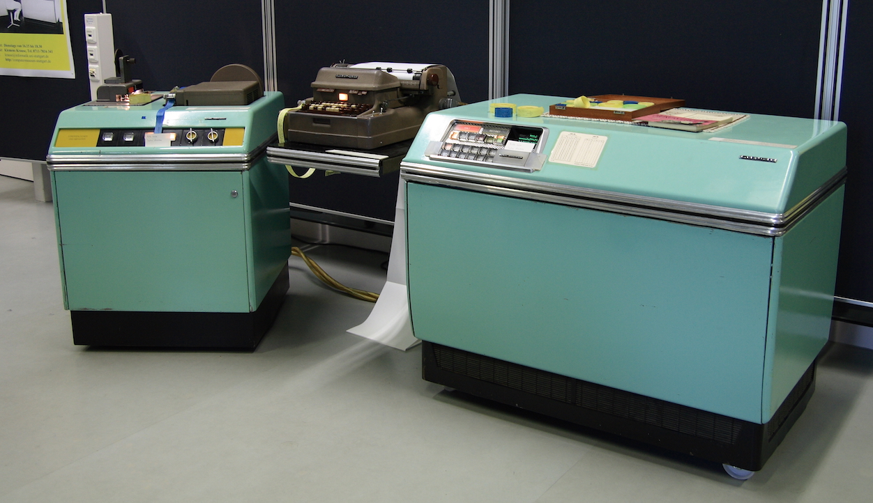 LGP-30 – Bild mit freundlicher Genehmigung des Computermuseums der Informatik der Universität Stuttgart