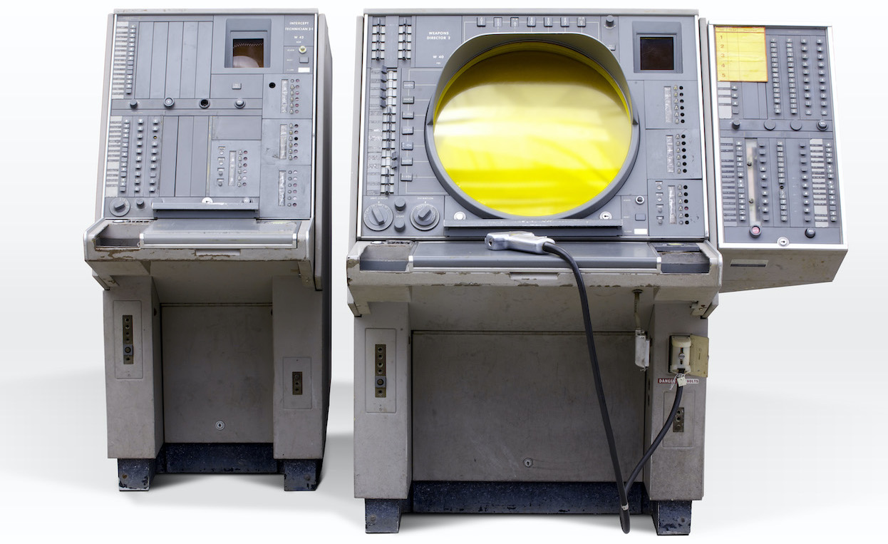 Eine Weapons Director Console – Bild mit freundlicher Genehmigung des Computer History Museums