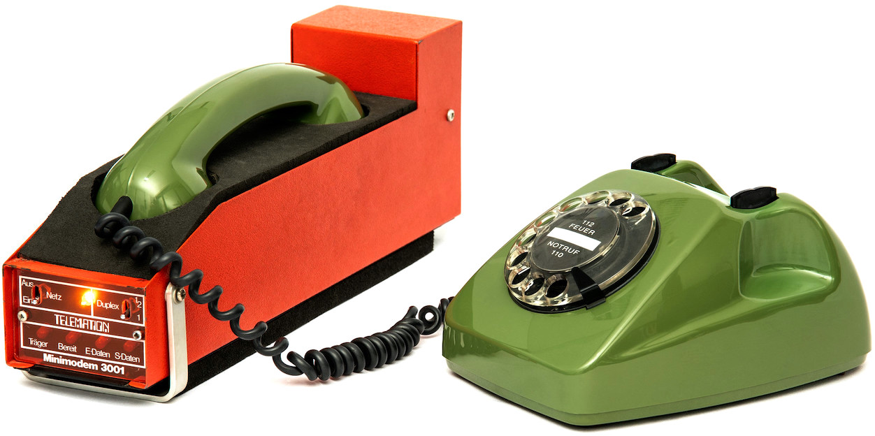 Ein Akkustikkoppler als einfaches Modem