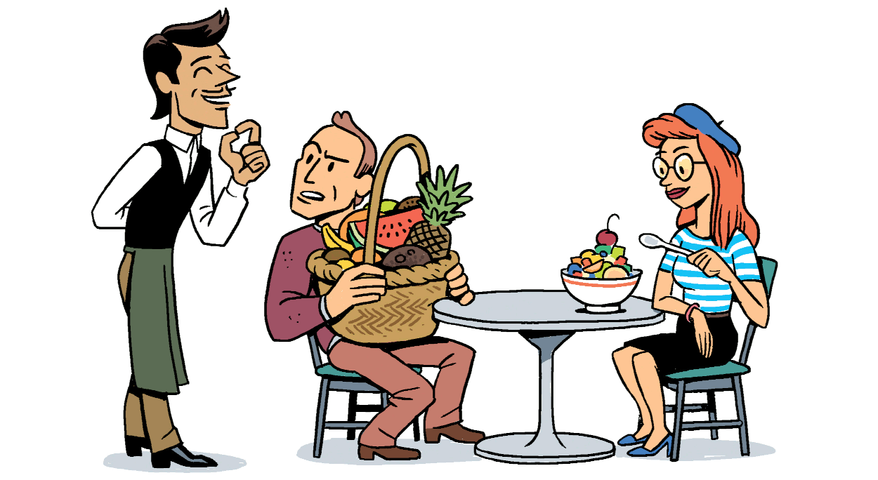 Sire, this is the market-fresh fruit, as you requested