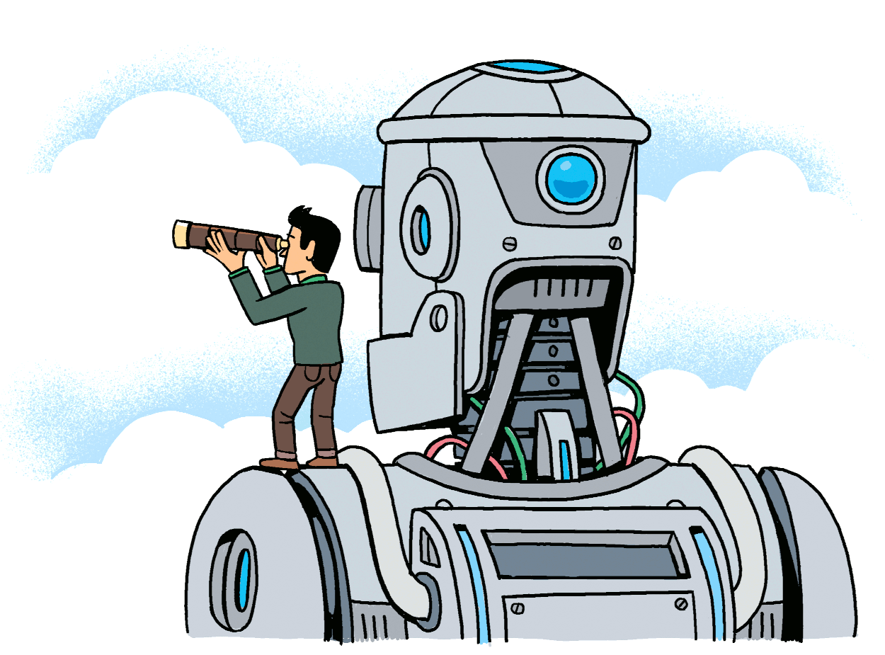 If I have seen further, it is because I used a telescope