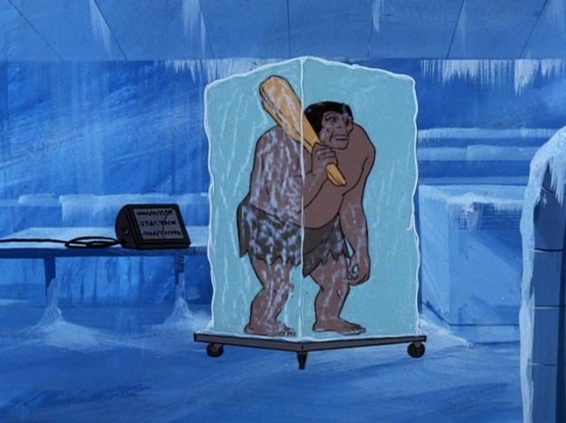 The cold start latency occurs due to container bootstrapping