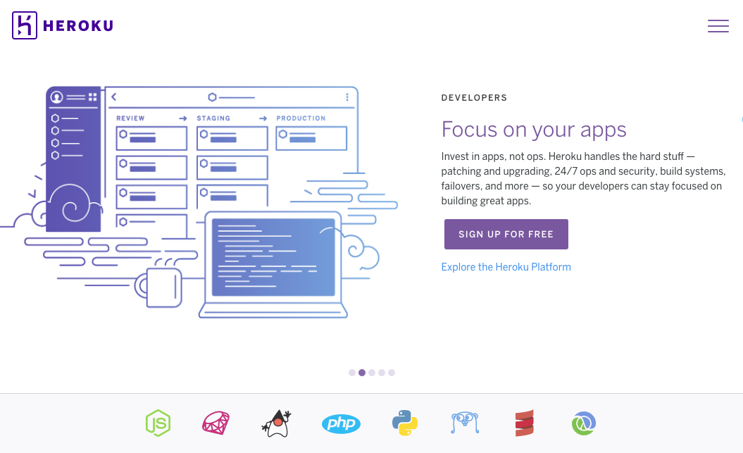 Platform-as-a-Service (PaaS) providers allows developers to develop, run, and manage applications without the complexity of building and maintaining their own infrastructure