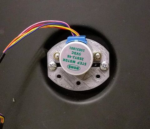 Abb. 6.20: Motor montiert