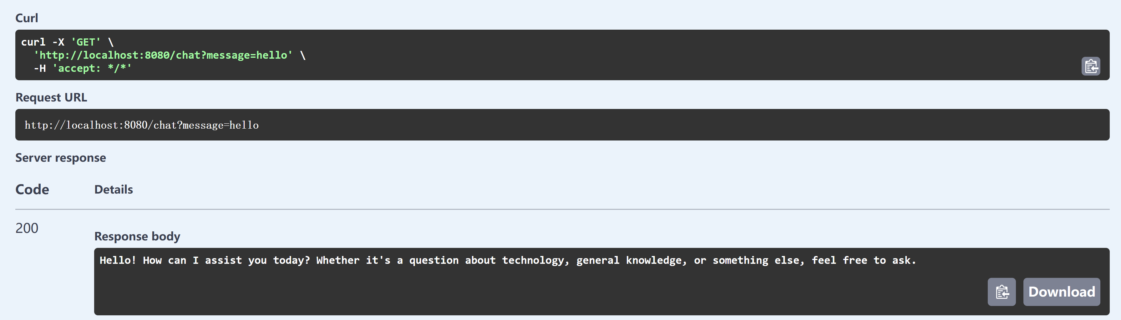 Use Swagger UI