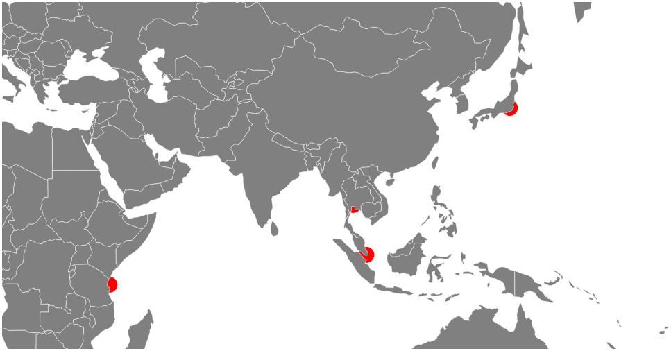 The cities under the World