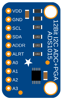 ADS1015 Sensor Board