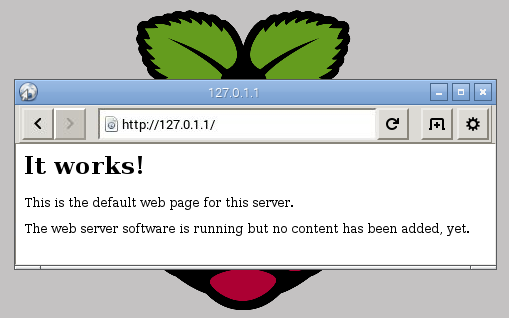 Testing the web server