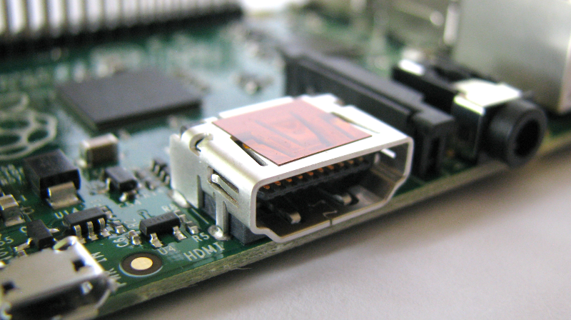 Raspberry Pi B+ HDMI Video Output