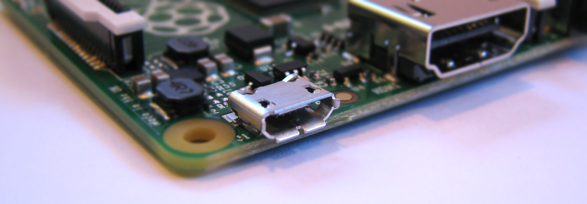 Raspberry Pi A+ USB Power Input