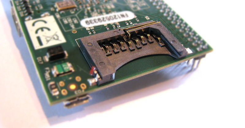 Raspberry Pi B SD Card Socket