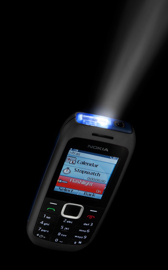 **Figure: Nokia Torch**. Nokia 1616 now including a Torch. ---Image Credit: Nokia.