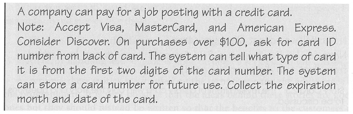 **Figure: Story Card with Too Much Detail**. Story Card with Too Much Detail. ---Image Credit: Cohn, 2004.