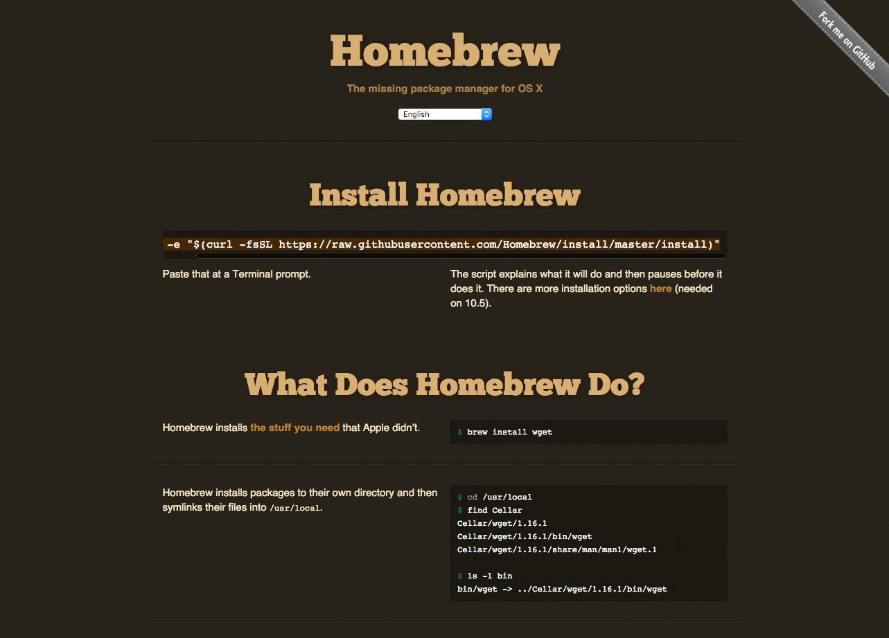 homebrew install python