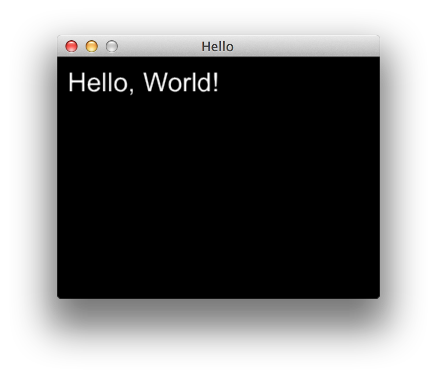 Hello World