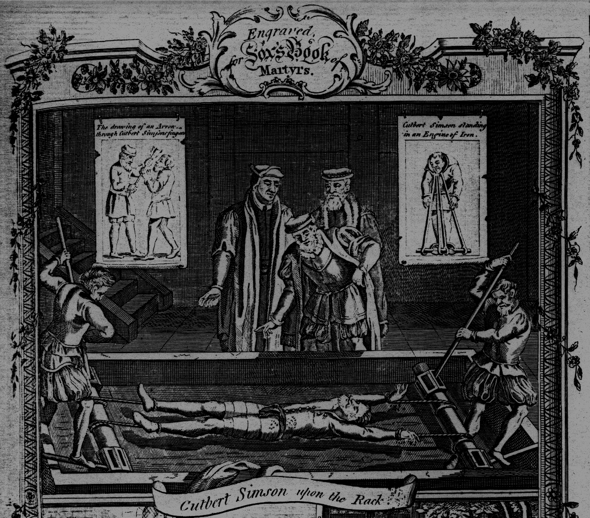 Woodcut from the 1563 Edition of Foxe’s Book of Martyrs.