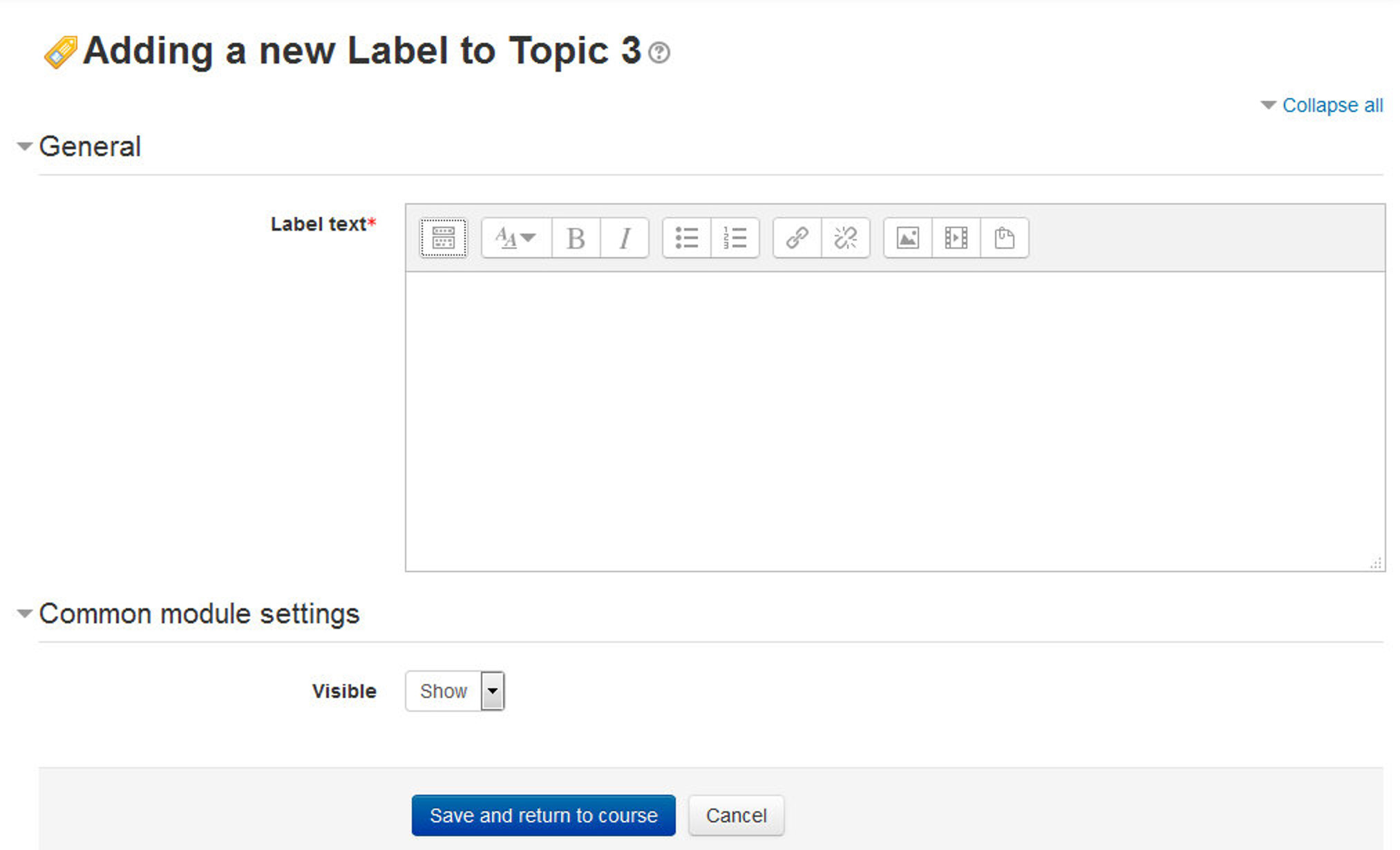 Figure 4-1: Add label