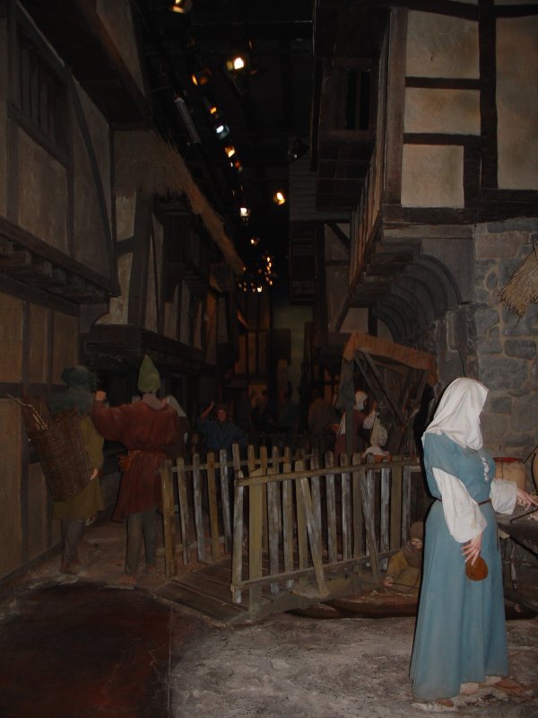 mittelalterliche Gasse im Kerry County Museum