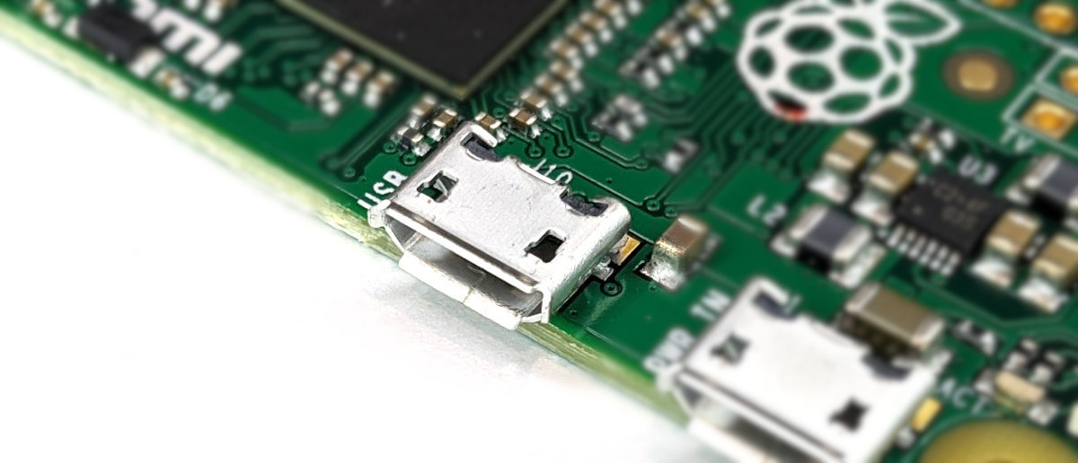 Raspberry Pi Zero Micro-USB Port