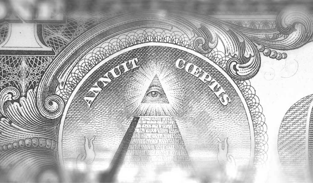 Figure 3.2: $1 U.S. Dollar Eye of Providence (© 2017 U.S. Department of Treasury, photo credit: me)