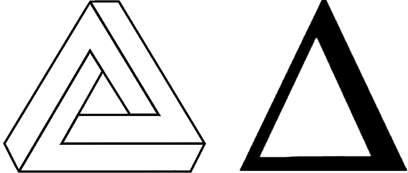 Figure 5.14: Penrose Triangle as a Point of Purchase