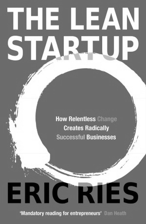 Figure 2.11: Cover of "The Lean Startup" (© 2011 Eric Ries)