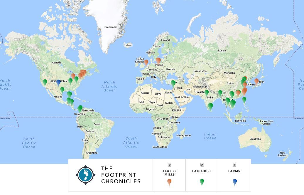 Patagonia created the Footprint Chronicles, which displays detailed information about the sustainability of their entire supply chain on their website for anyone to search