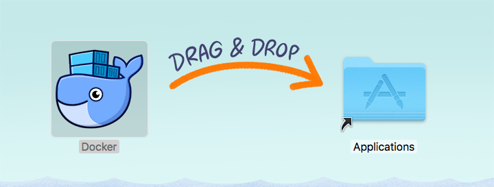 Docker macOS - Docker App Drag & Drop