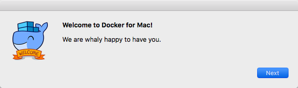 Docker macOS - Welcome