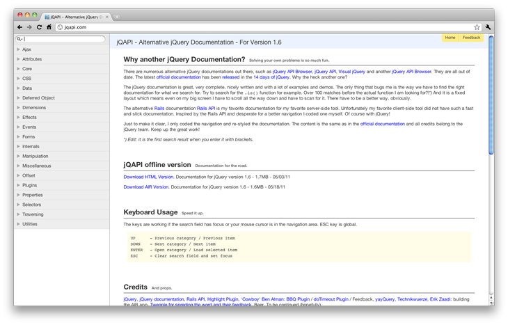 jQAPI