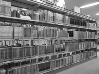 Figure 1: Special Bookshelf for ER in Toyota City Library