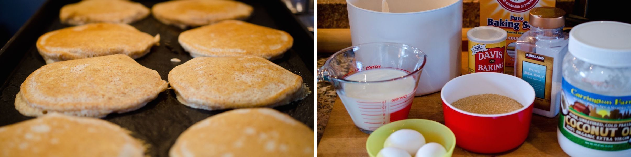 Yummy! Homemade Pancakes.