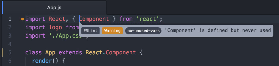 ESLint Atom Integration