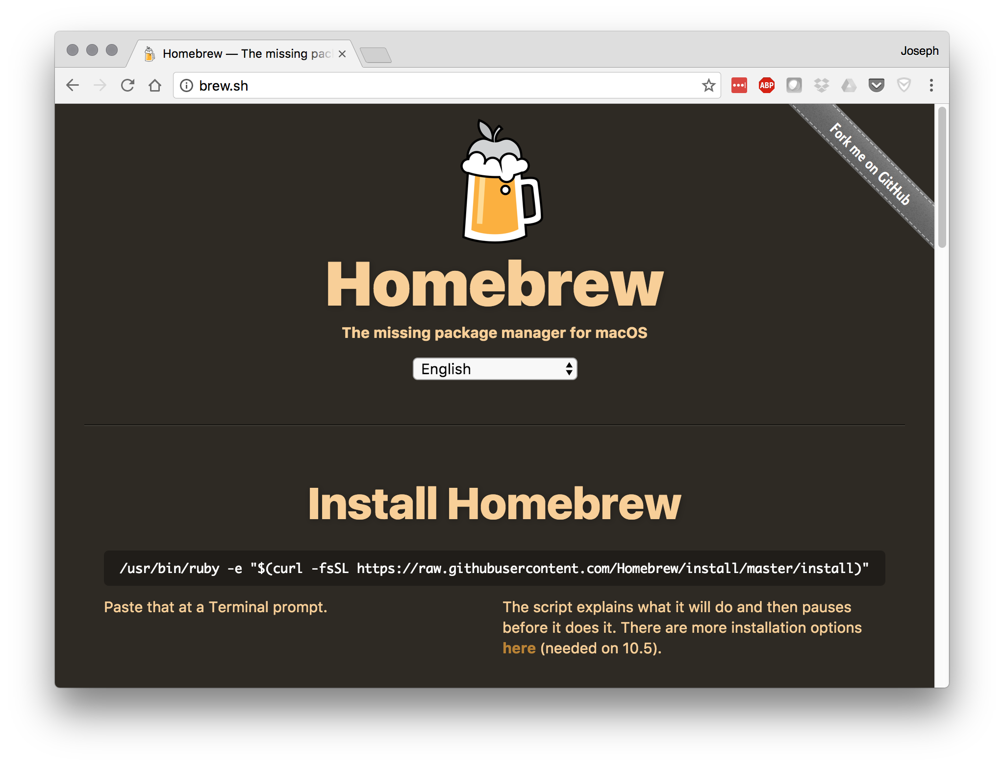 brew postgres app