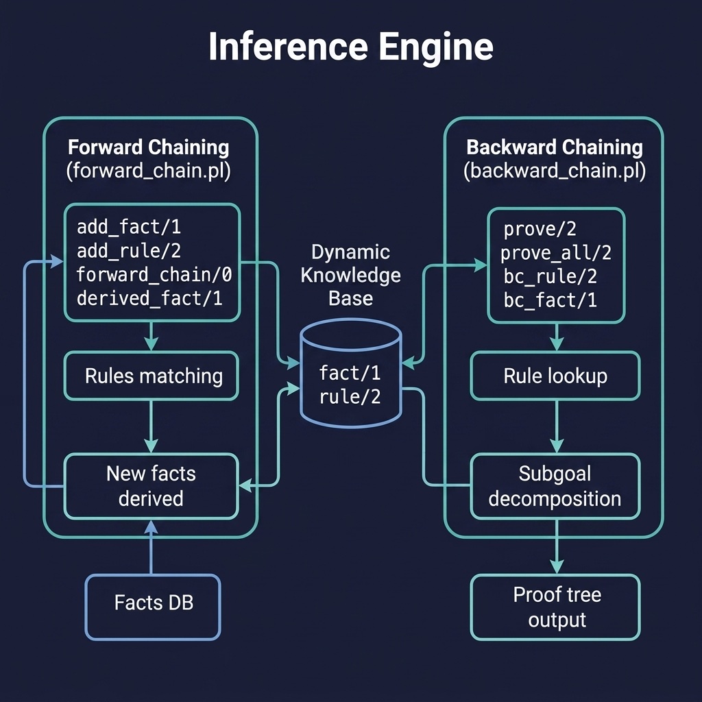 Architecture diagram for the Inference Engine example