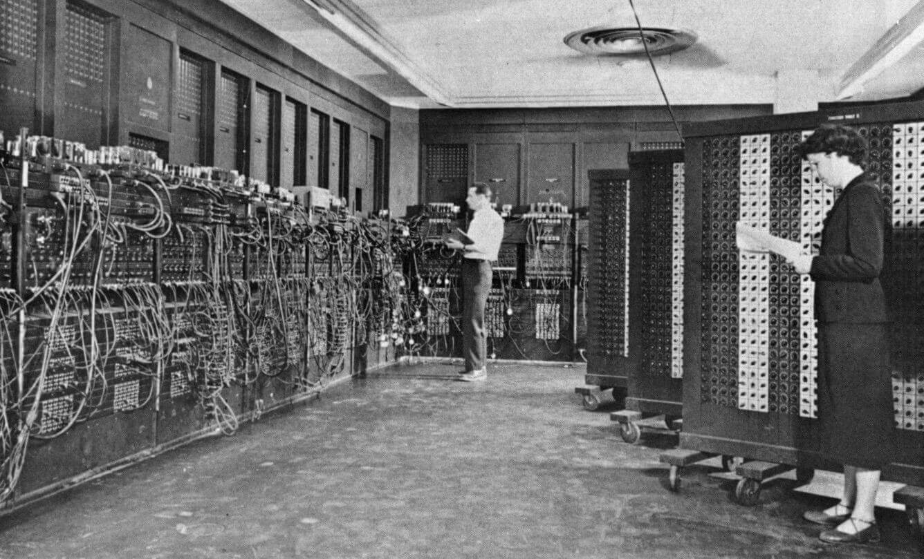 Der ENIAC – Bild: Public Domain (US Army Photo)