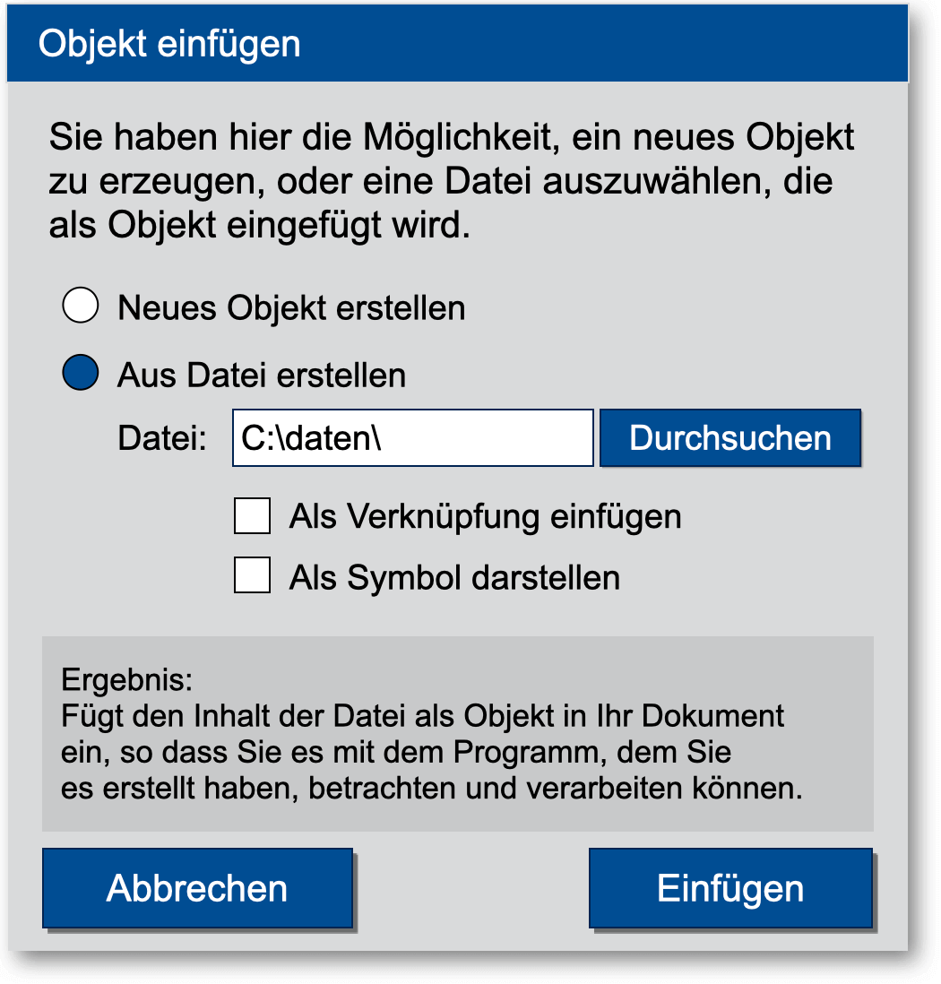 Mockup einer überarbeiteten Version des vorherigen Beispiels