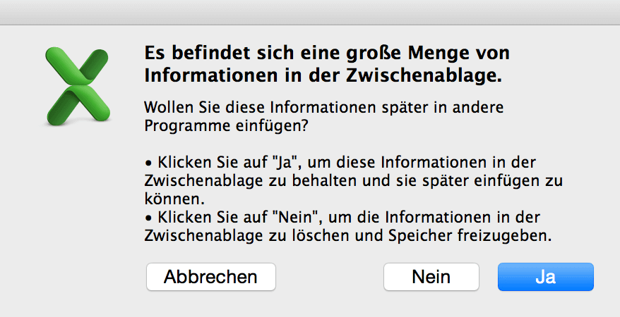 Lange Beschreibungen sind kein Ersatz für spezifische Buttonbeschriftungen