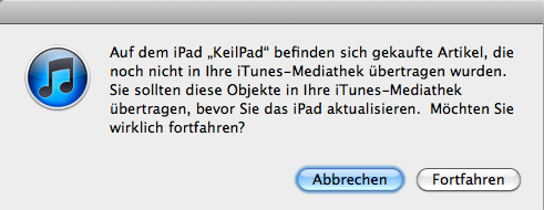 Die Medienverwaltung iTunes beschreibt Alternativen, bietet sie aber nicht direkt an.